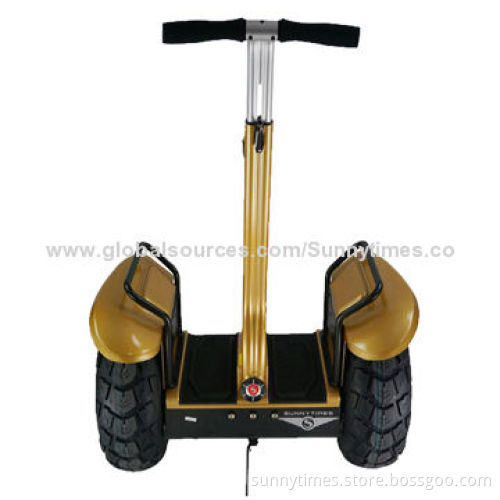 Off-road self-balancing mobility scooter